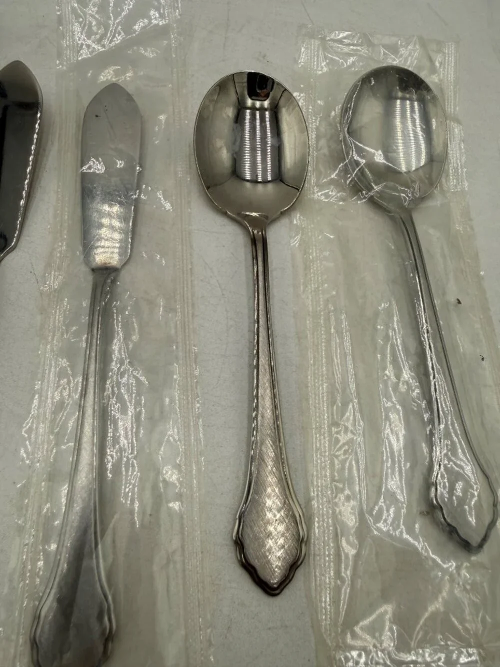 Oneide Summer Mist Autumn Glow Deluxe Stainless Flatware Set 6 Forks Spoons Spre